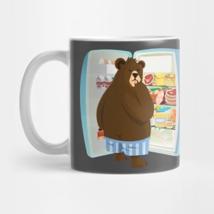 Dalston Bear Caught Stealing From Fridge Mug